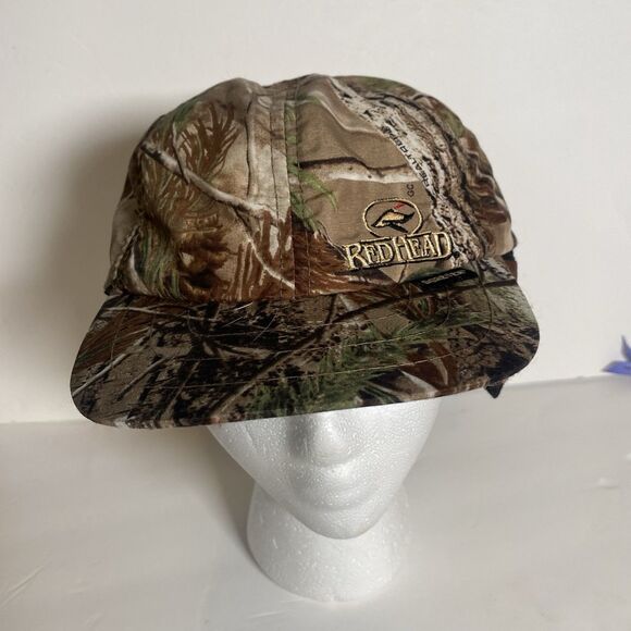 RedHead Realtree Camo Gore-Tex Thinsulate Ear Flap Hunting Cap Hat Size Large - Picture 3 of 8